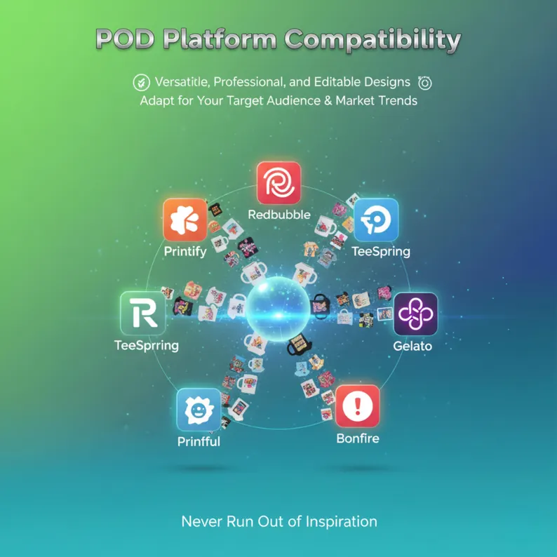 1 Million Editable T-Shirt Designs Mega Bundle – POD Business Starter Kit - Image 2