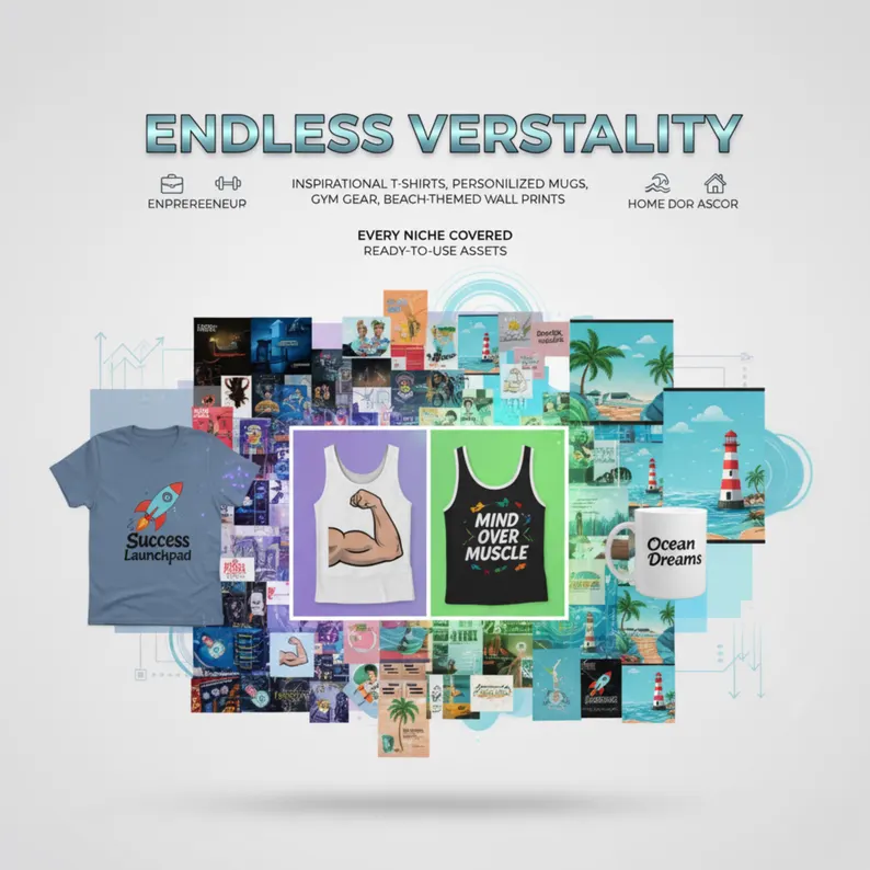 650,000+ Mega Bundle Collection | Ultimate Graphic Design Bundle: 650K+ SVGs, Fonts & Mockups - Image 3