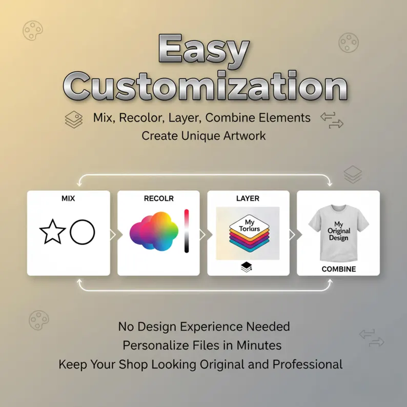 650,000+ Mega Bundle Collection | Ultimate Graphic Design Bundle: 650K+ SVGs, Fonts & Mockups - Image 4