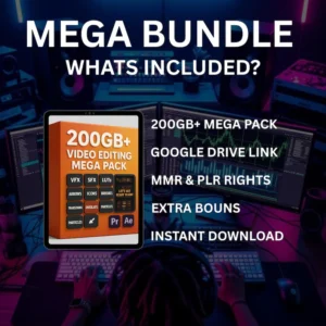 Ultimate 200GB Video Editing Bundle